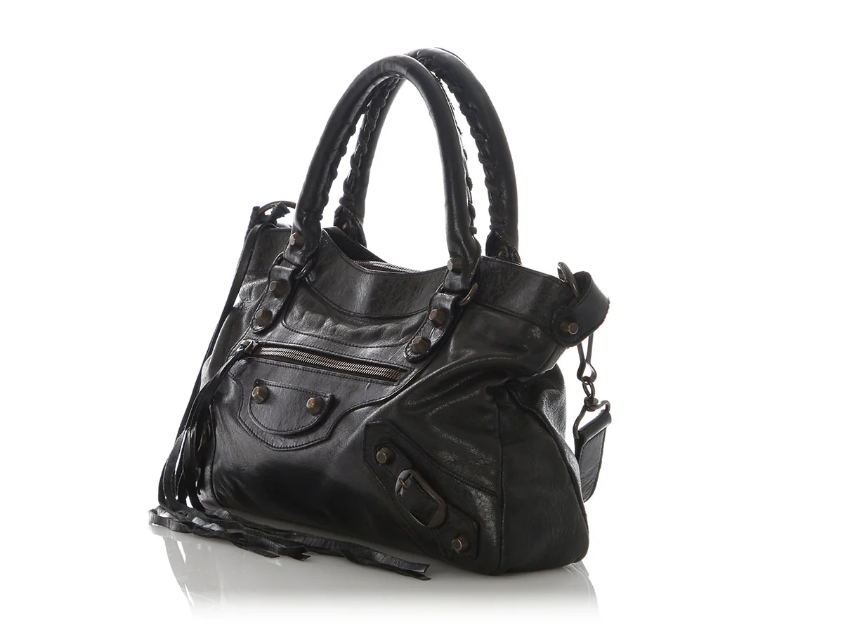 Balenciaga Black Chèvre Classic First - Image 3