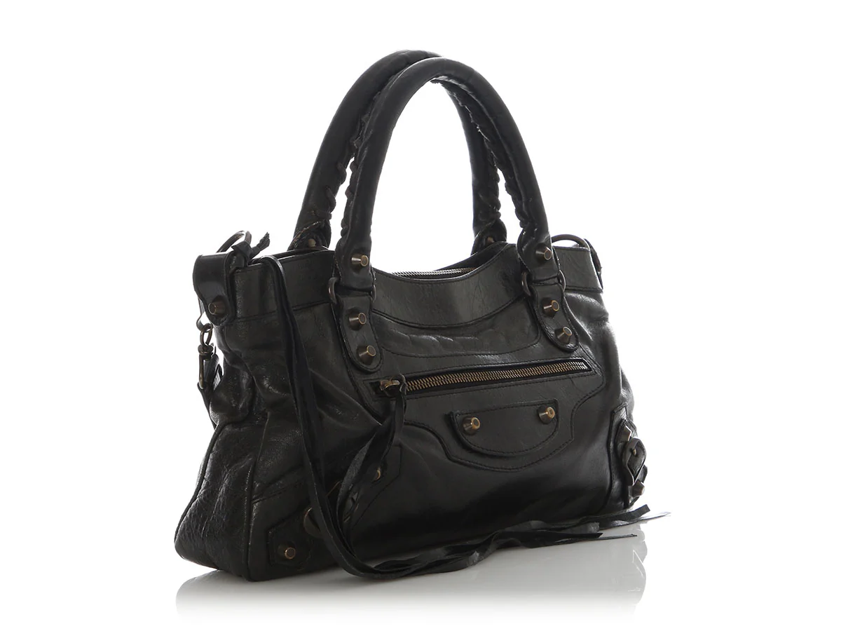 Balenciaga Black Chèvre Classic First - Image 5
