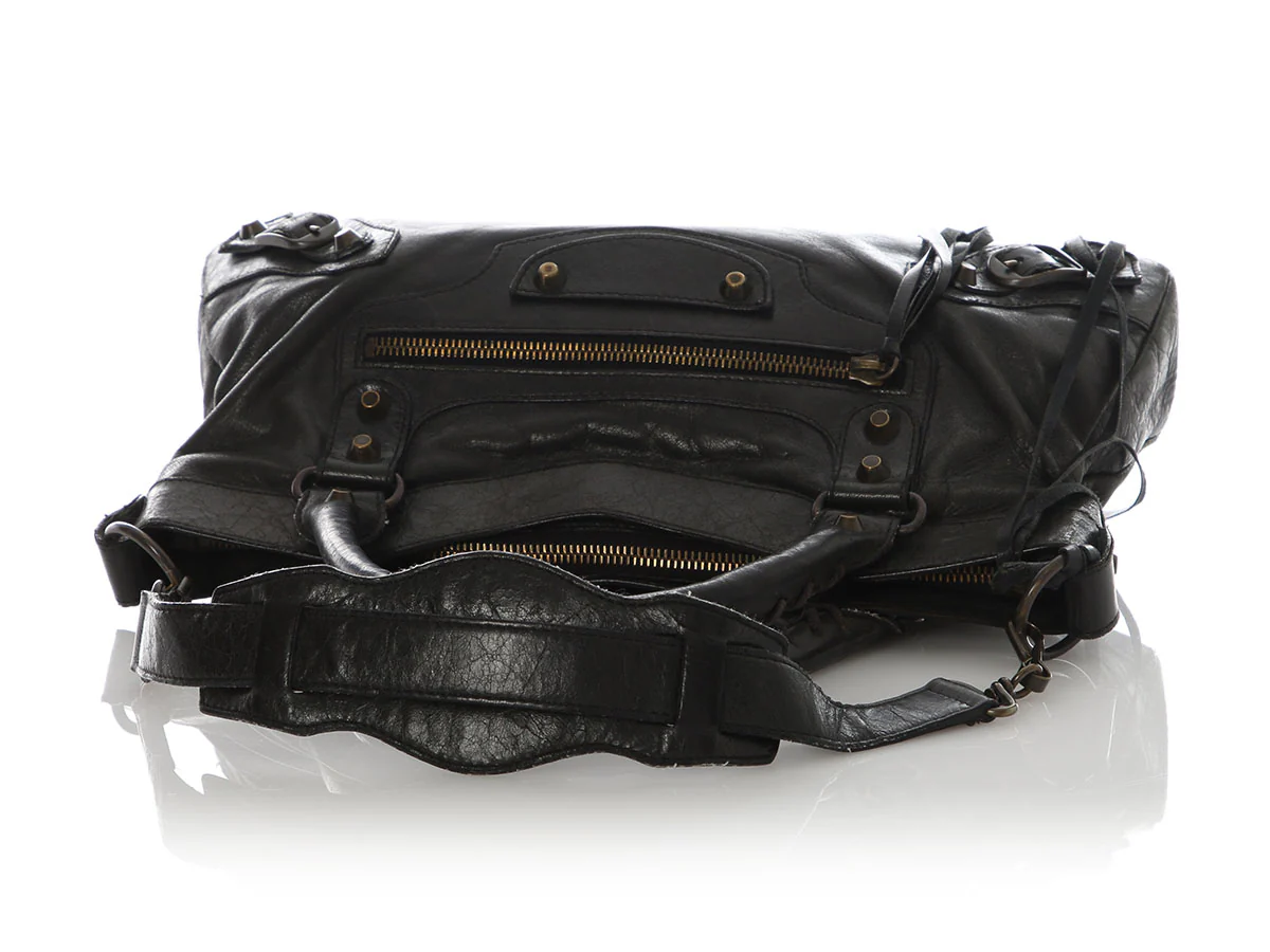 Balenciaga Black Chèvre Classic First - Image 7