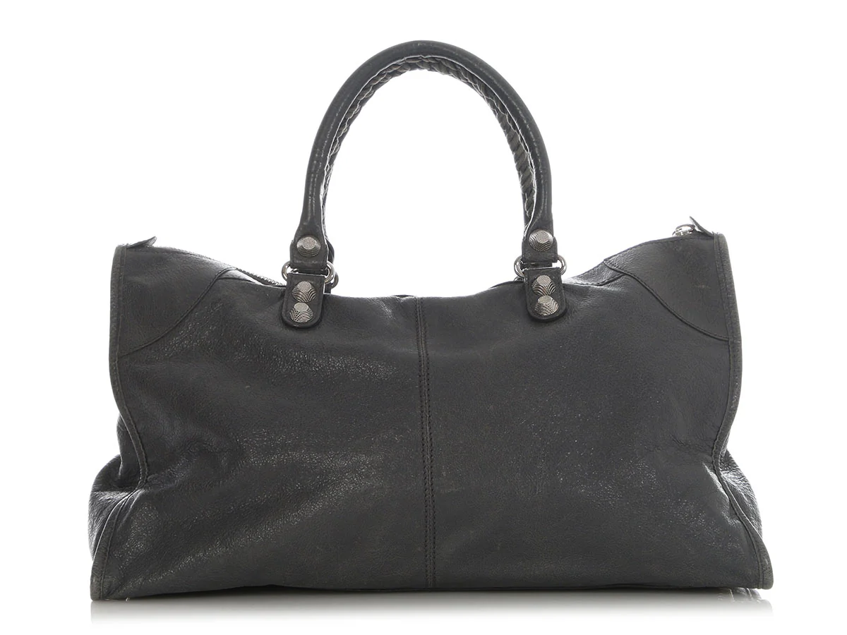 Balenciaga Gray Giant 12 Work - Image 4