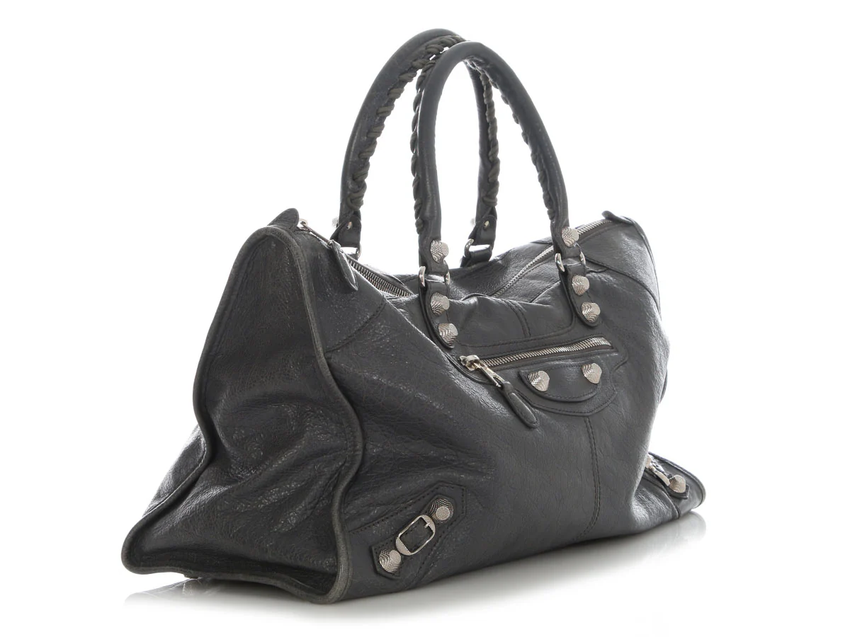 Balenciaga Gray Giant 12 Work - Image 5