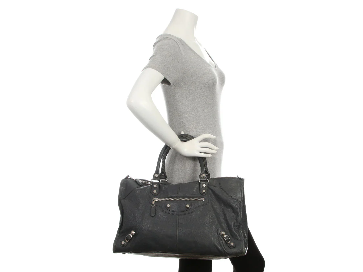 Balenciaga Gray Giant 12 Work - Image 9