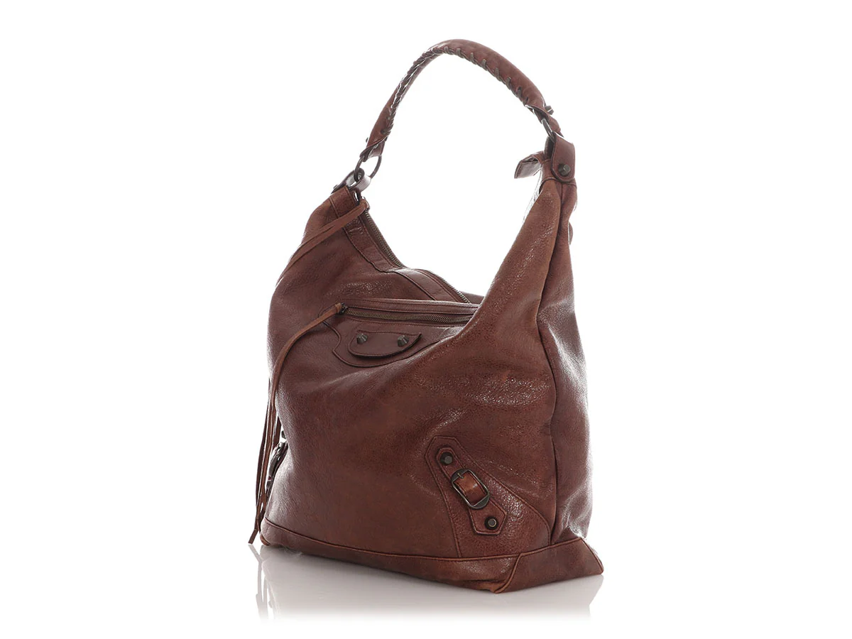 Balenciaga Brown Classic Day Bag - Image 3