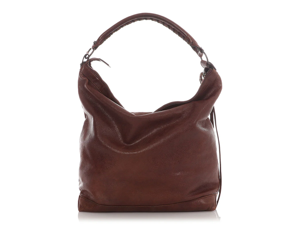 Balenciaga Brown Classic Day Bag - Image 4