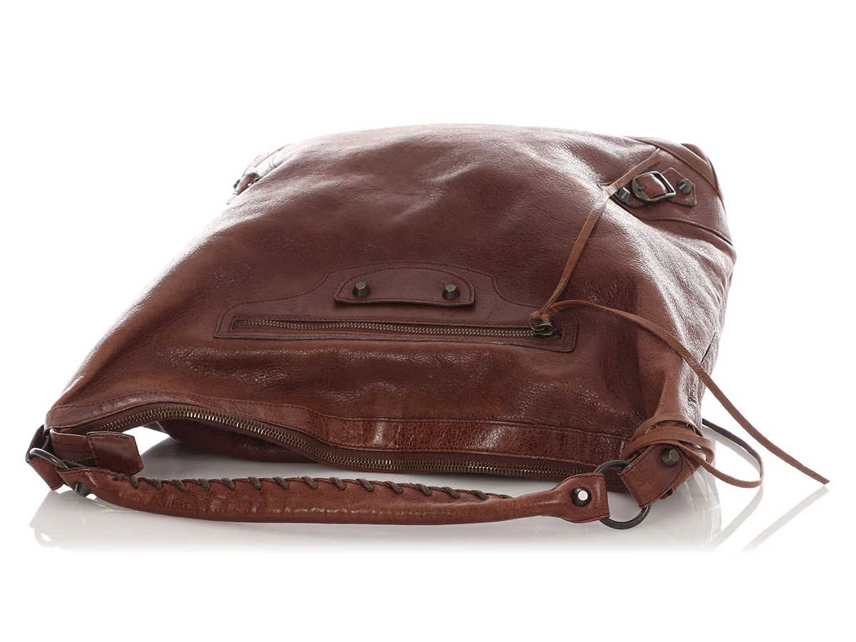 Balenciaga Brown Classic Day Bag - Image 7