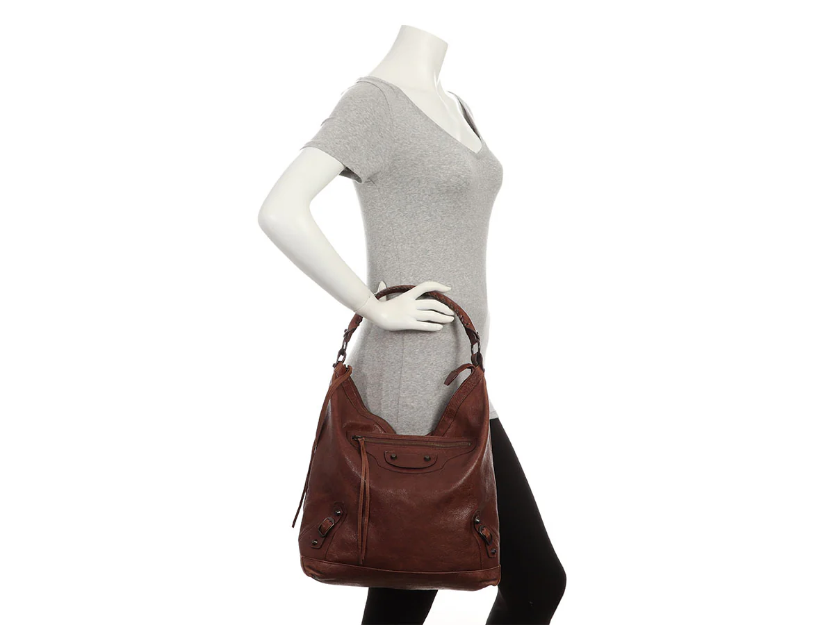Balenciaga Brown Classic Day Bag - Image 9