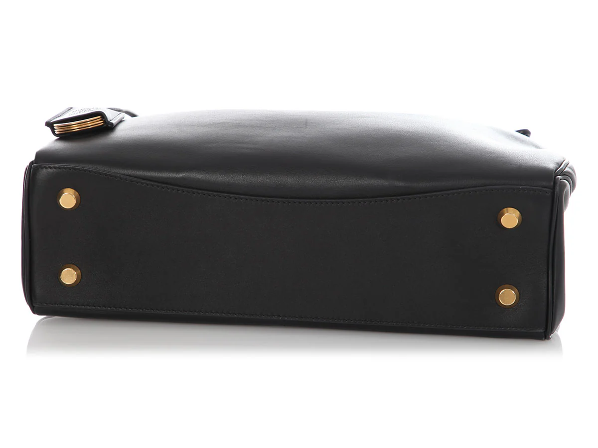Balenciaga Medium Black Calfskin Rodeo - Image 6