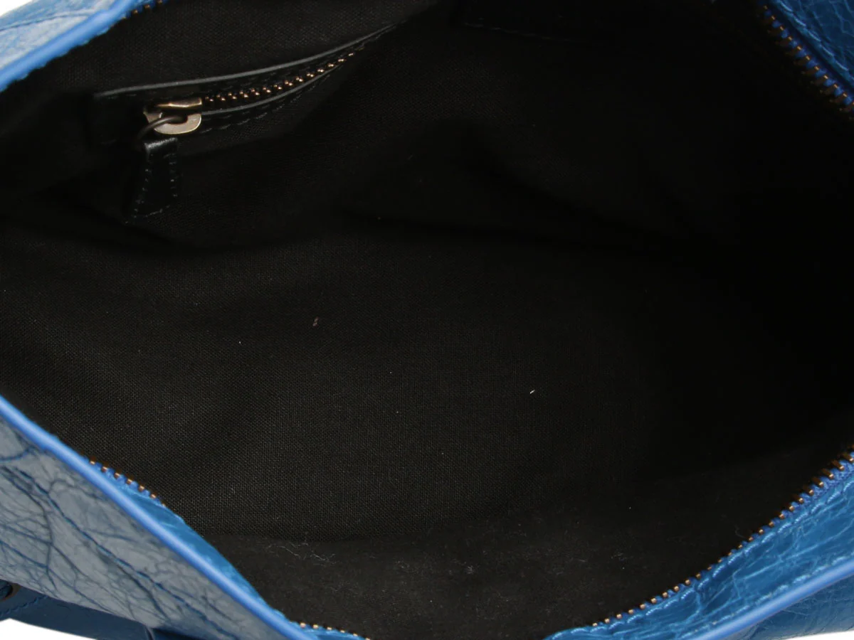 Balenciaga Small Denim Blue Leather Le City - Image 8