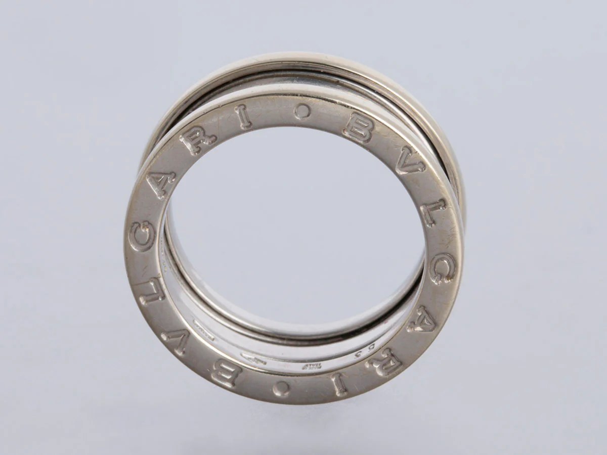 Bulgari 18K White Gold B.zero1 Ring - Image 4