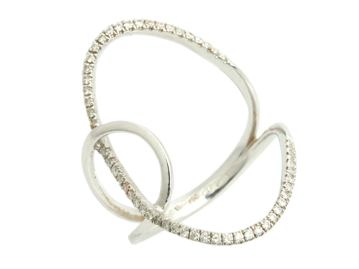 Bony Levy 18K White Gold Diamond Ring