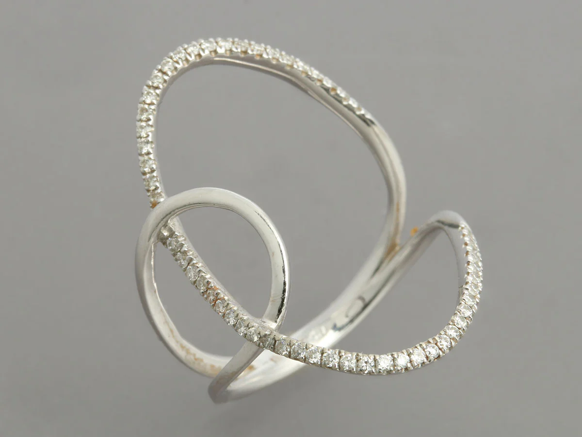 Bony Levy 18K White Gold Diamond Ring - Image 2