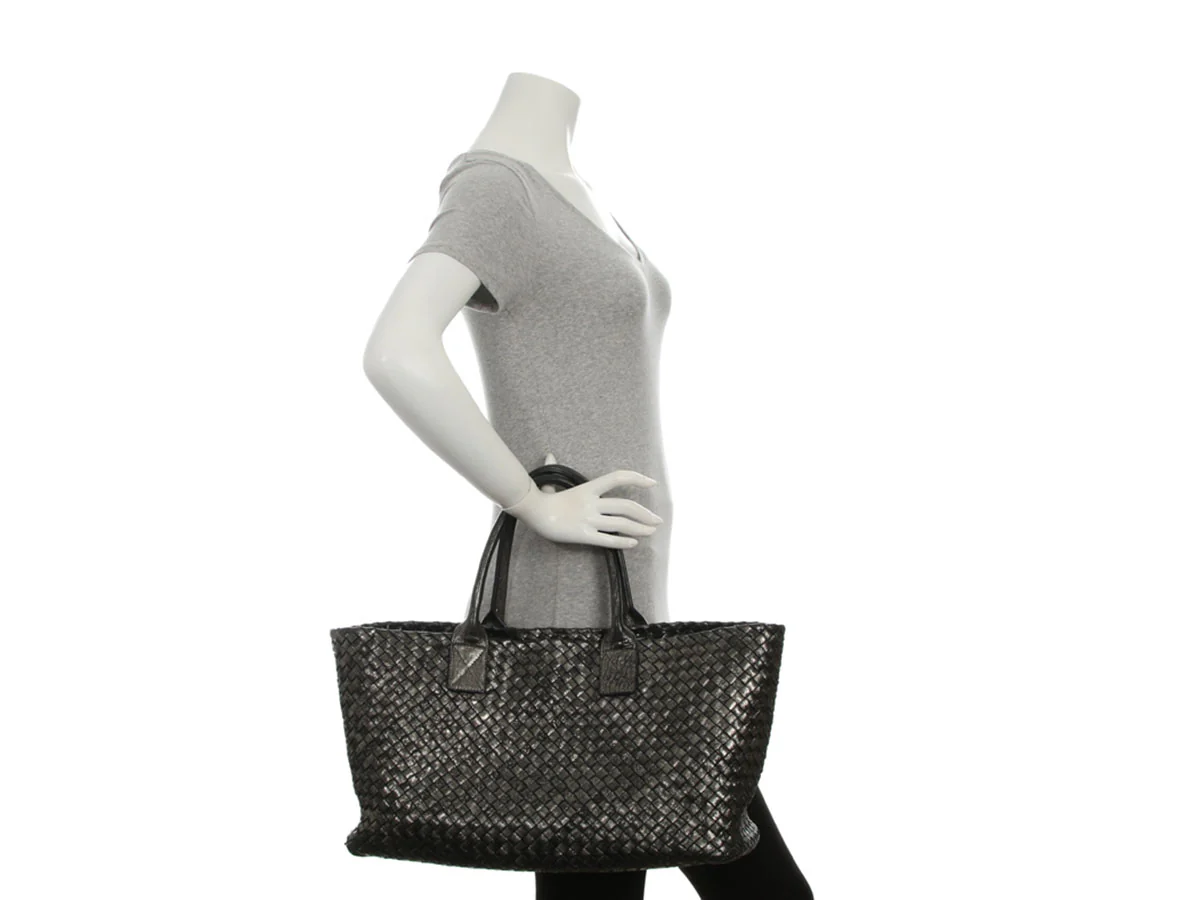 Botega Veneta Medium Pewter Moon Cabat - Image 10