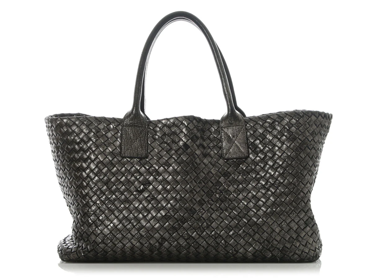 Botega Veneta Medium Pewter Moon Cabat - Image 5