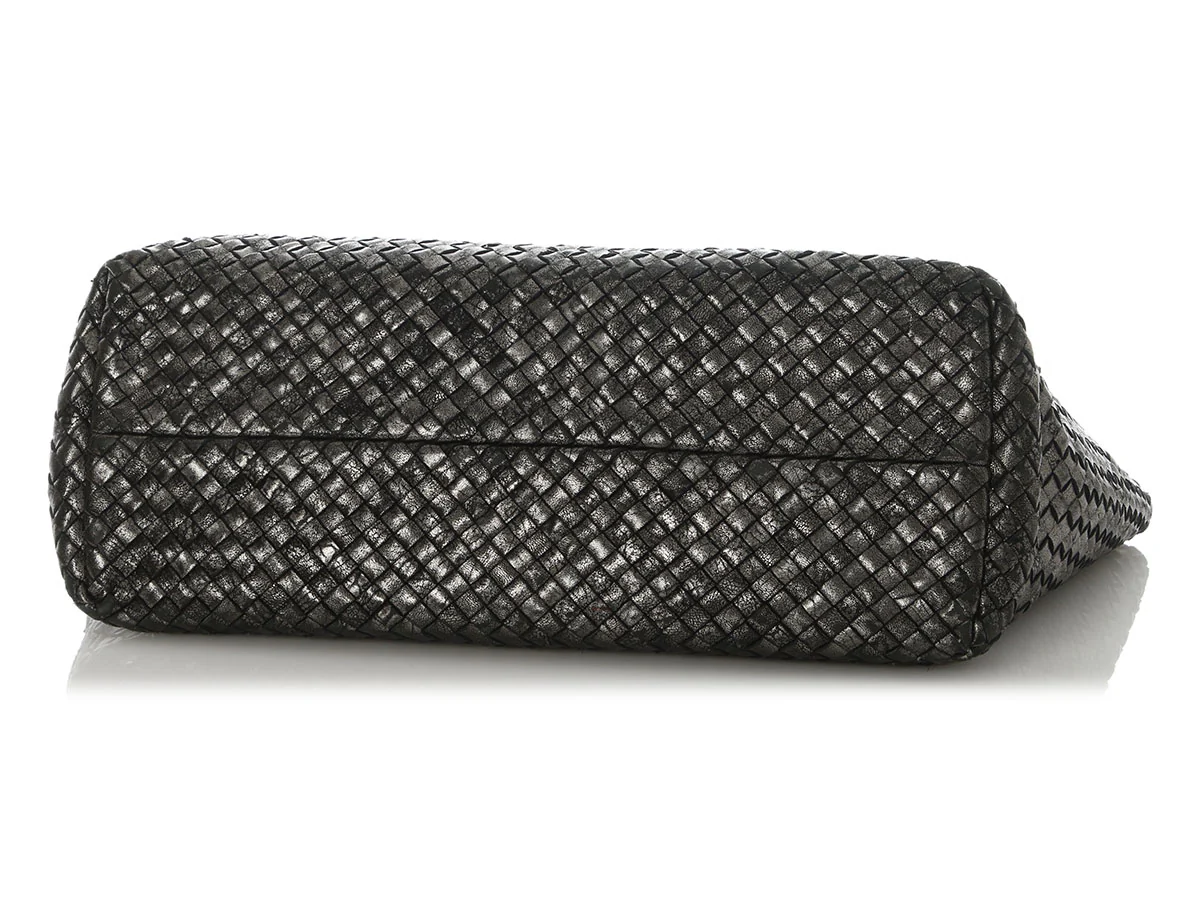 Botega Veneta Medium Pewter Moon Cabat - Image 7