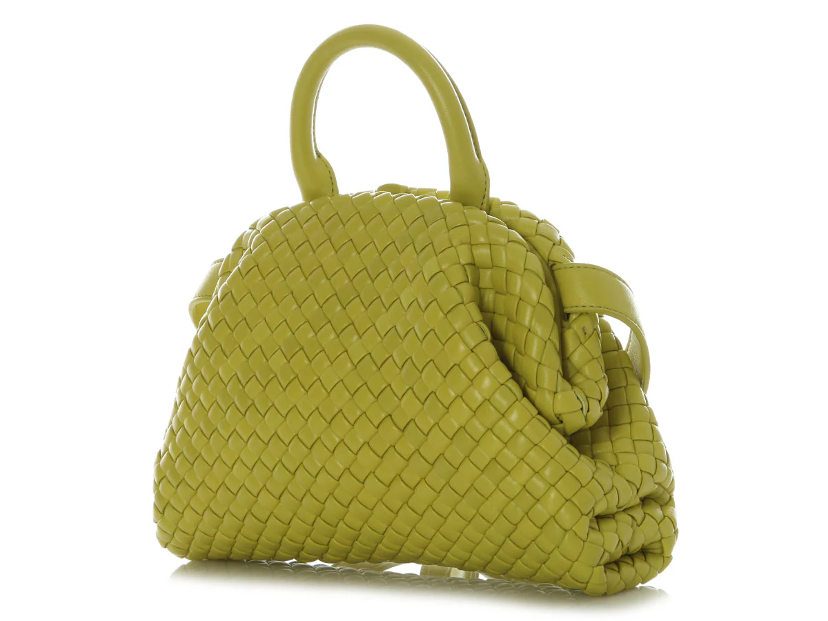 Bottega Small Kiwi Padded Intrecciato Top Handle Bag - Image 3