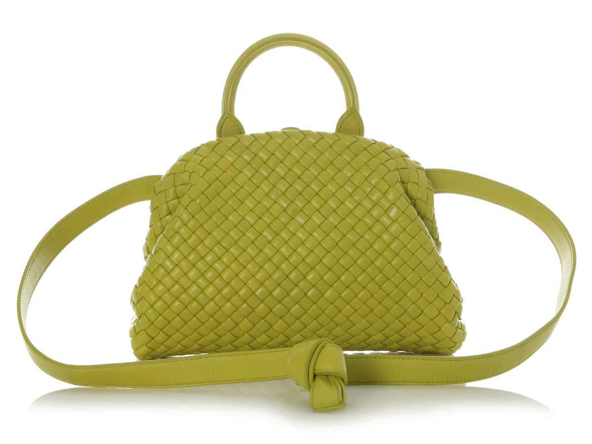 Bottega Small Kiwi Padded Intrecciato Top Handle Bag - Image 4