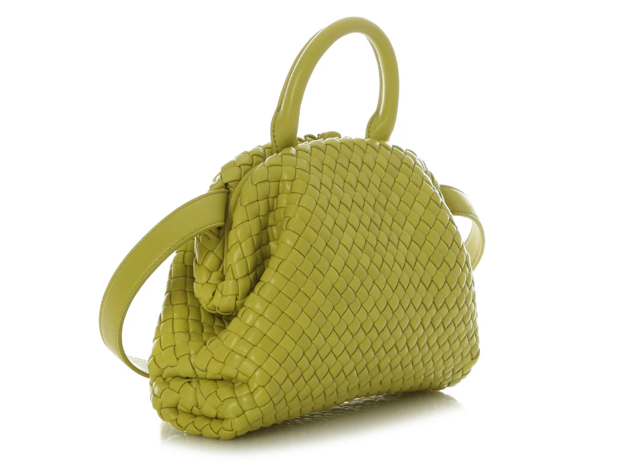 Bottega Small Kiwi Padded Intrecciato Top Handle Bag - Image 5