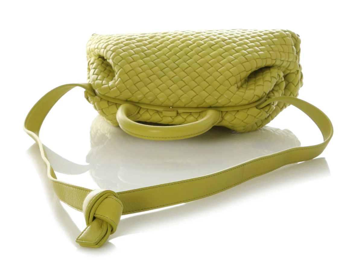 Bottega Small Kiwi Padded Intrecciato Top Handle Bag - Image 7