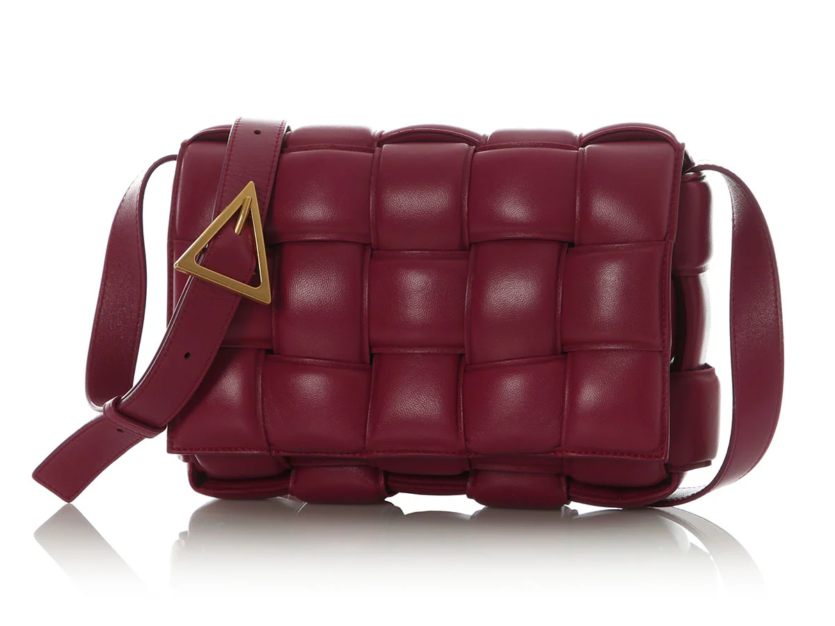 Bottega Veneta Maxi Raspberry Padded Cassette Bag - Image 2
