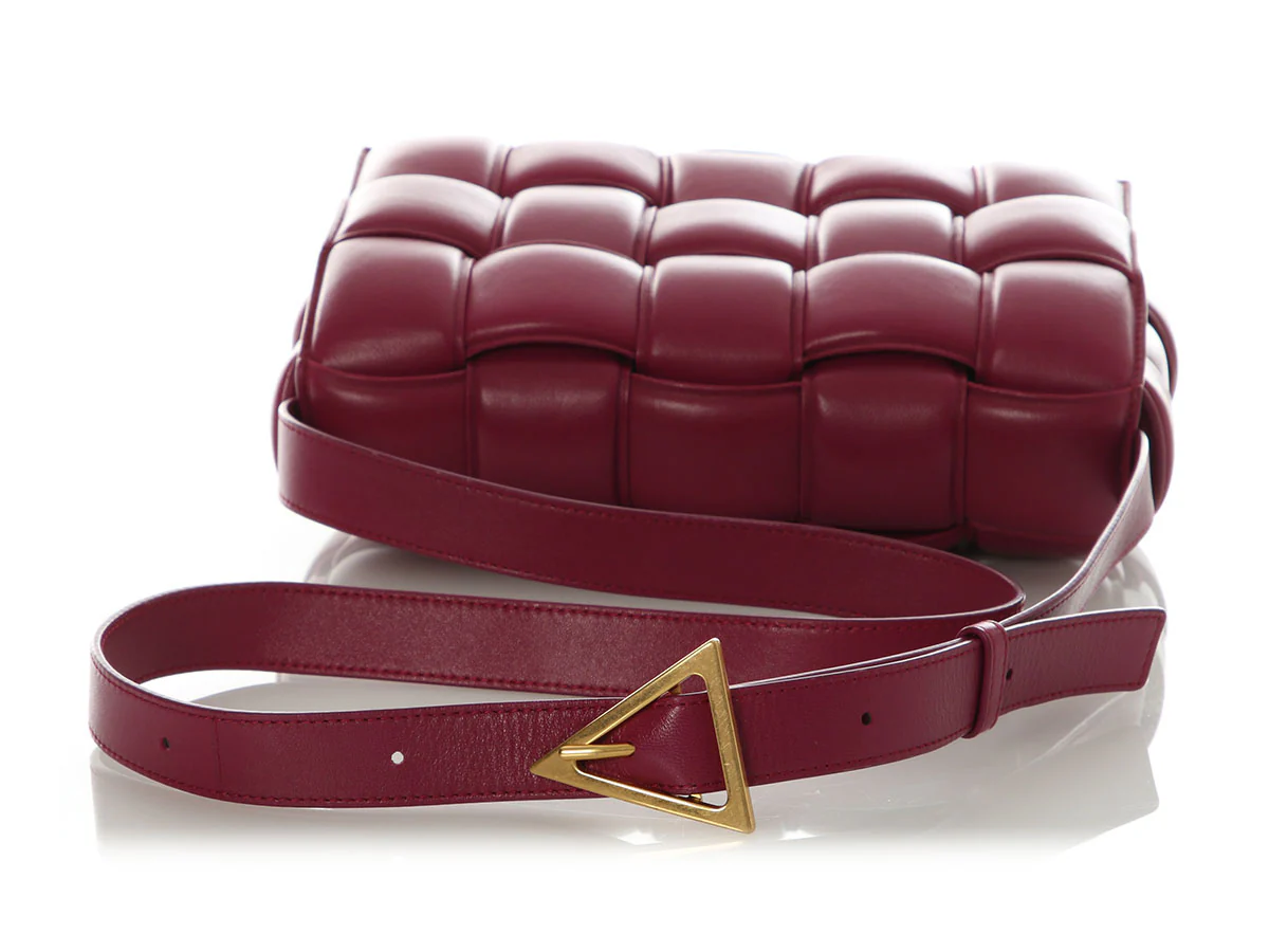 Bottega Veneta Maxi Raspberry Padded Cassette Bag - Image 7