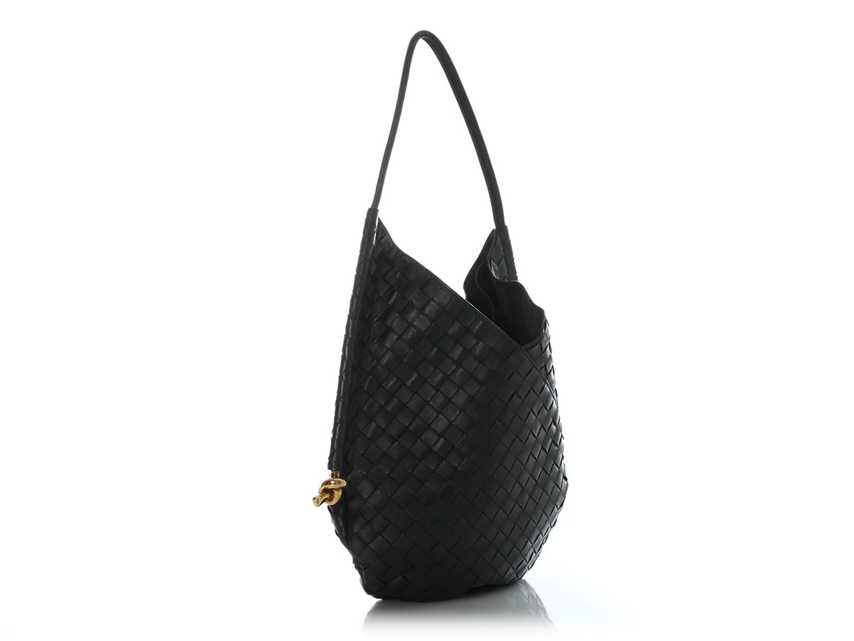 Bottega Veneta Medium Green Intrecciato Solstice Tote - Image 5