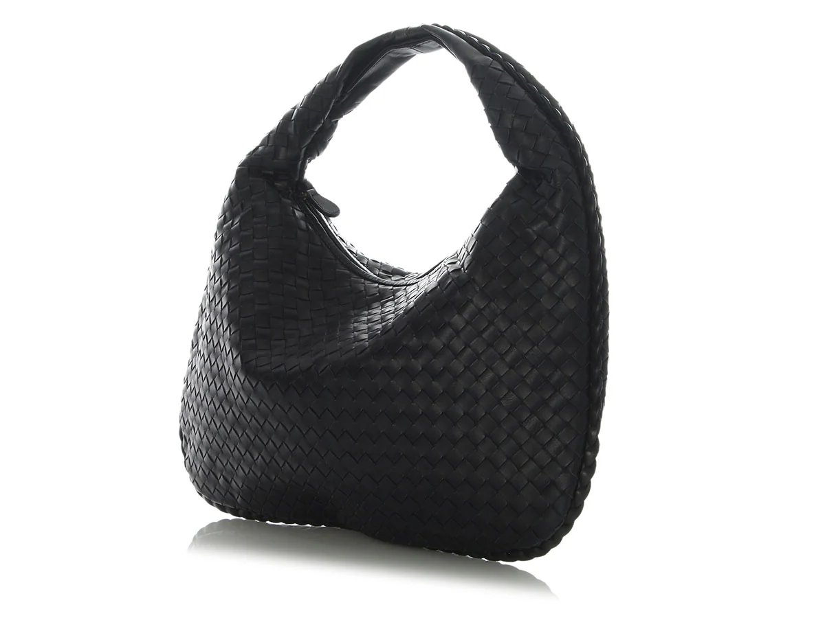 Bottega Veneta Medium Navy Hobo - Image 3