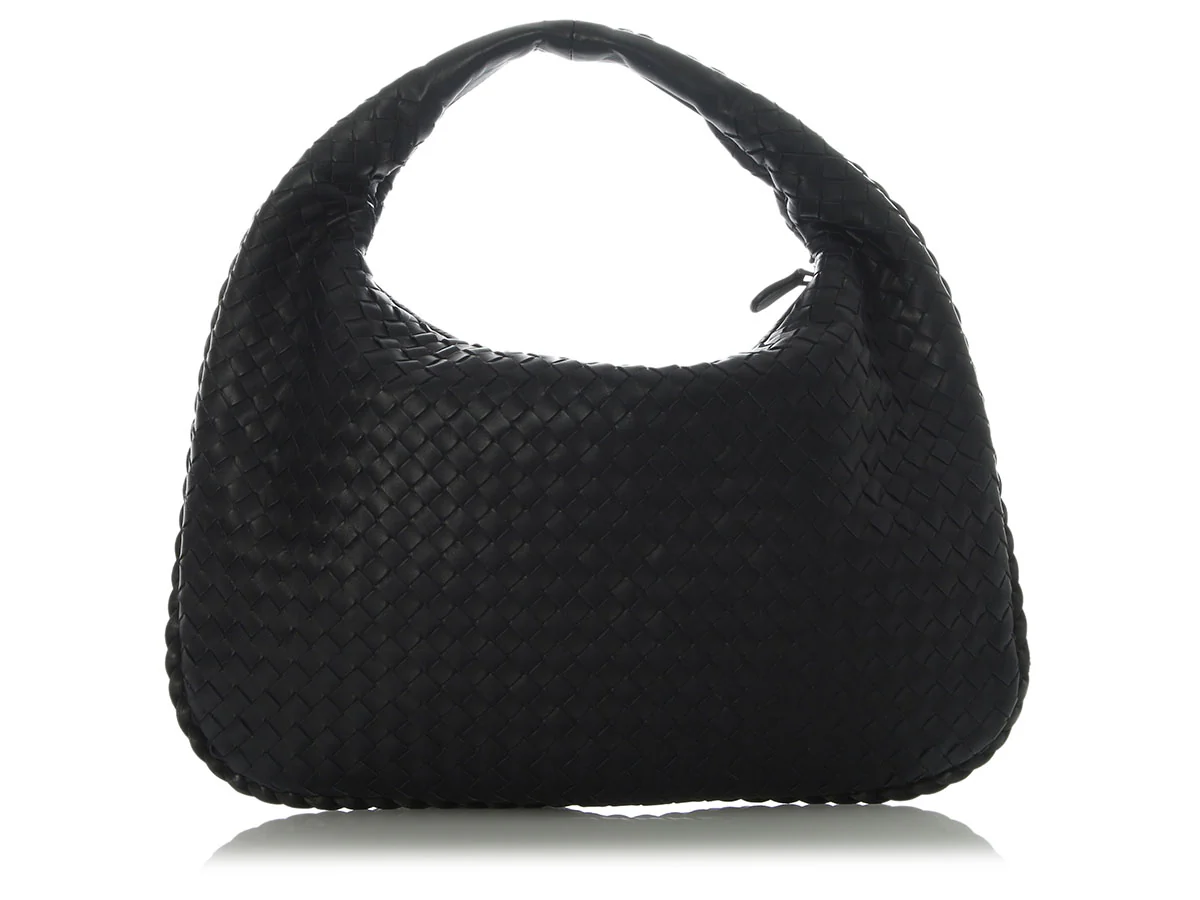 Bottega Veneta Medium Navy Hobo - Image 4