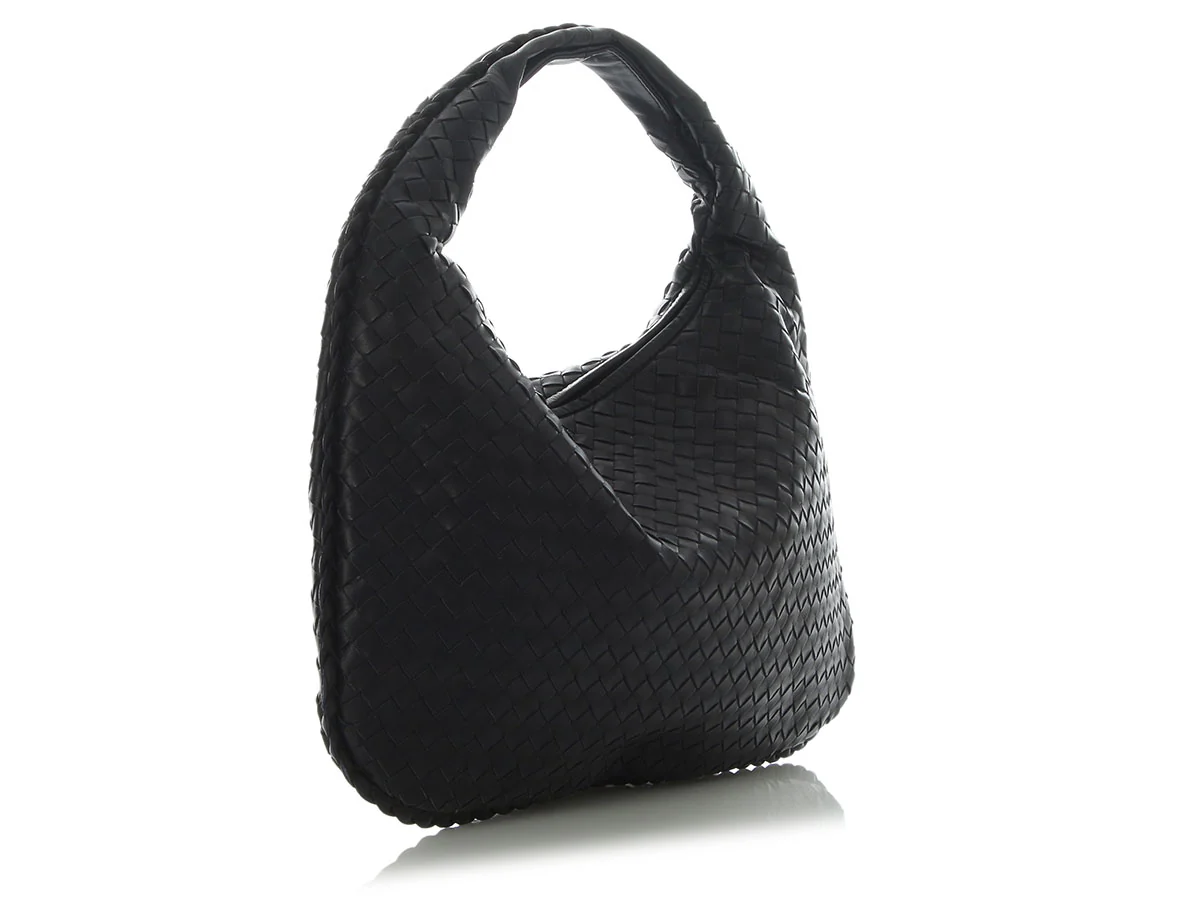 Bottega Veneta Medium Navy Hobo - Image 5