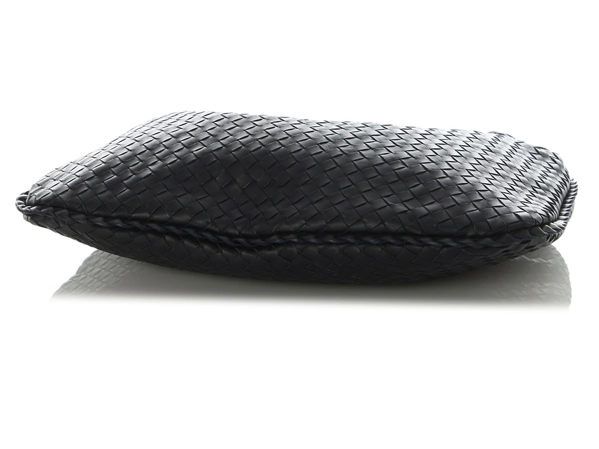 Bottega Veneta Medium Navy Hobo - Image 6