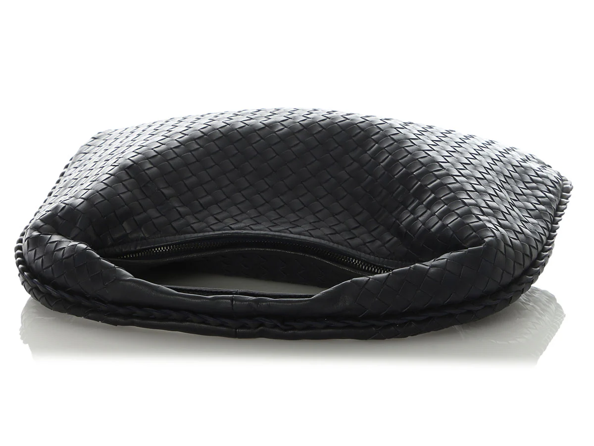 Bottega Veneta Medium Navy Hobo - Image 7