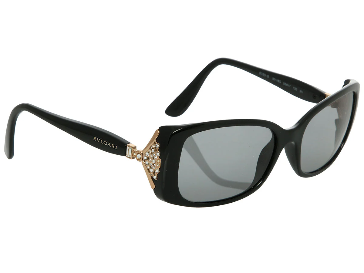 Bulgari Black Crystal Sunglasses - Image 4