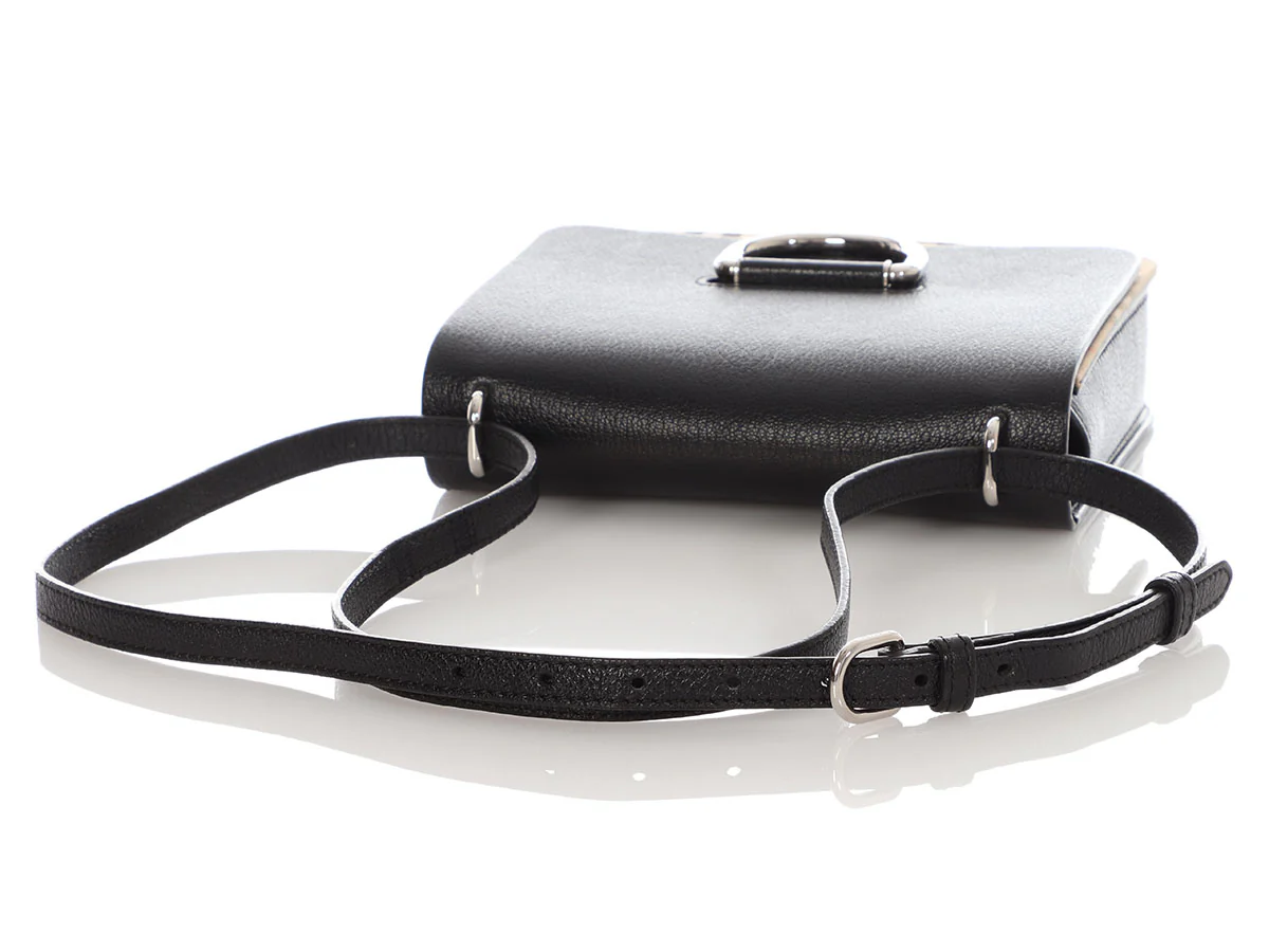 Burberry Medium Black D-Ring Crossbody Bag - Image 7