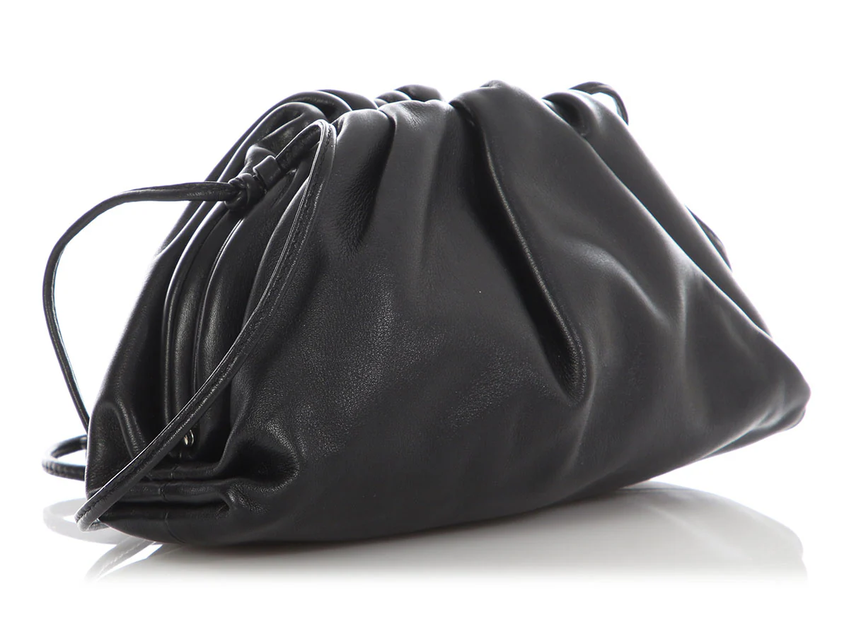 Bottega Veneta Black The Mini Pouch - Image 5