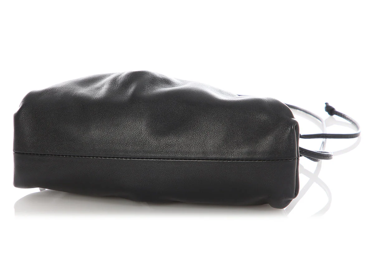 Bottega Veneta Black The Mini Pouch - Image 6