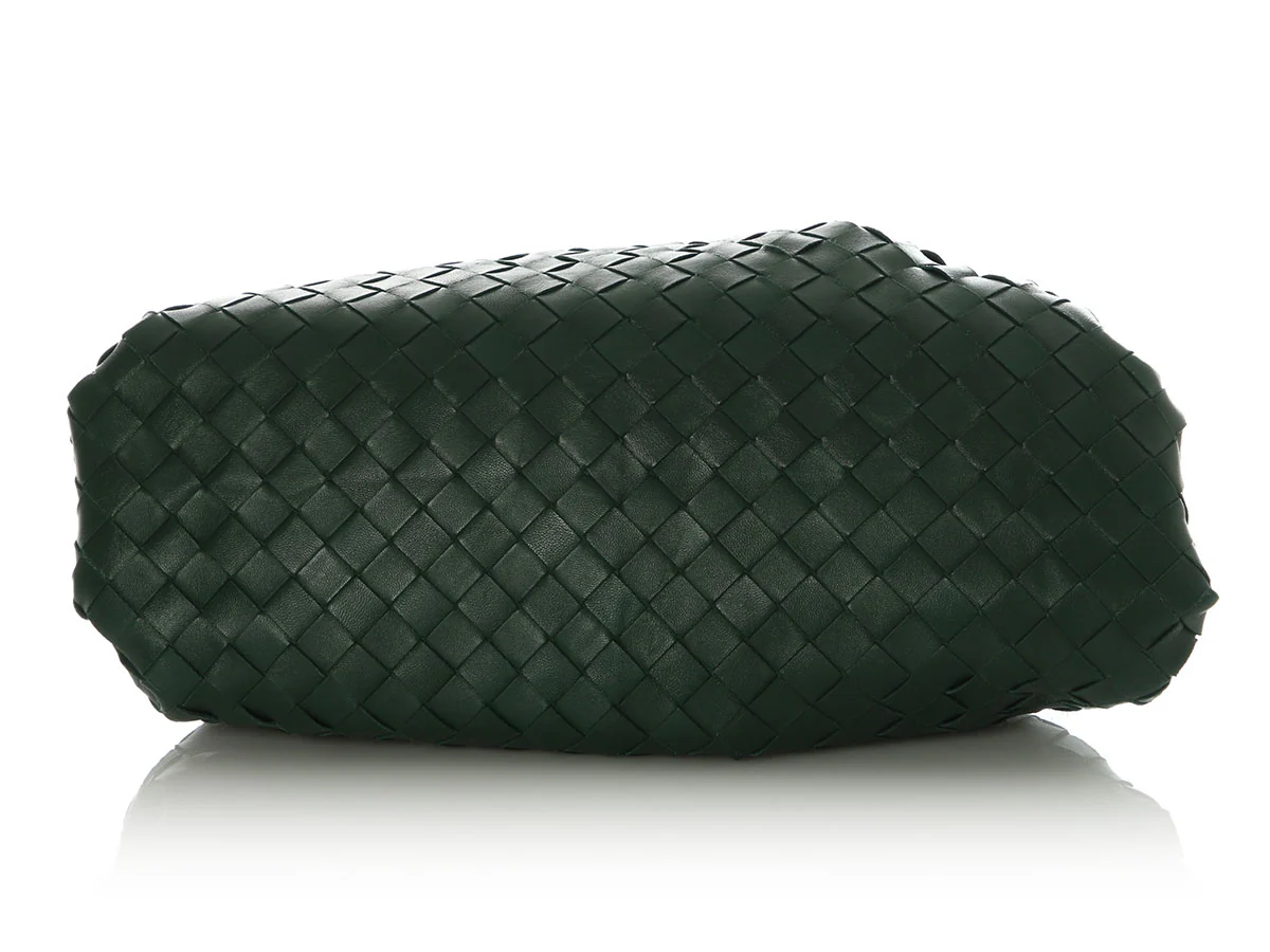 Bottega Veneta Green The Pouch Clutch - Image 6