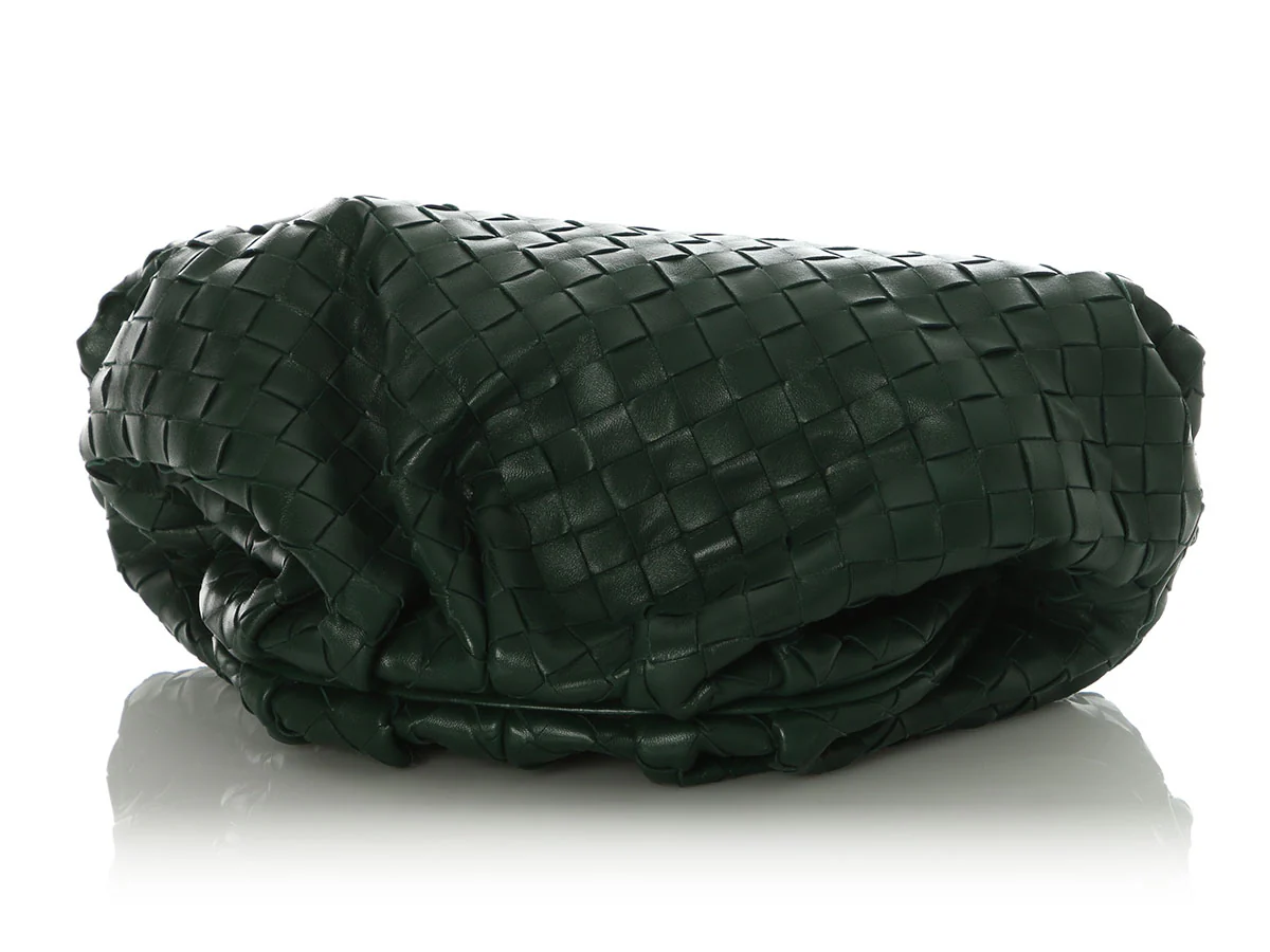 Bottega Veneta Green The Pouch Clutch - Image 7