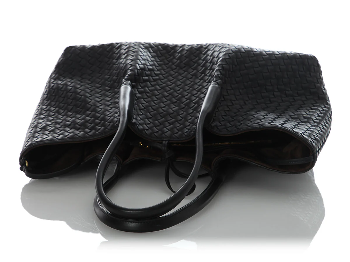 Bottega Veneta Large Black Calf Pinacoteca - Image 8
