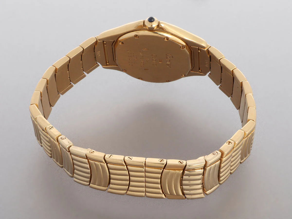 Cartier 18K Yellow Gold Cougar Watch 27 - Image 4