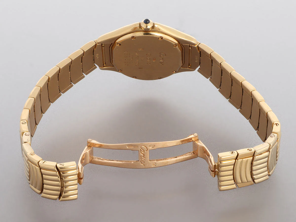 Cartier 18K Yellow Gold Cougar Watch 27 - Image 6