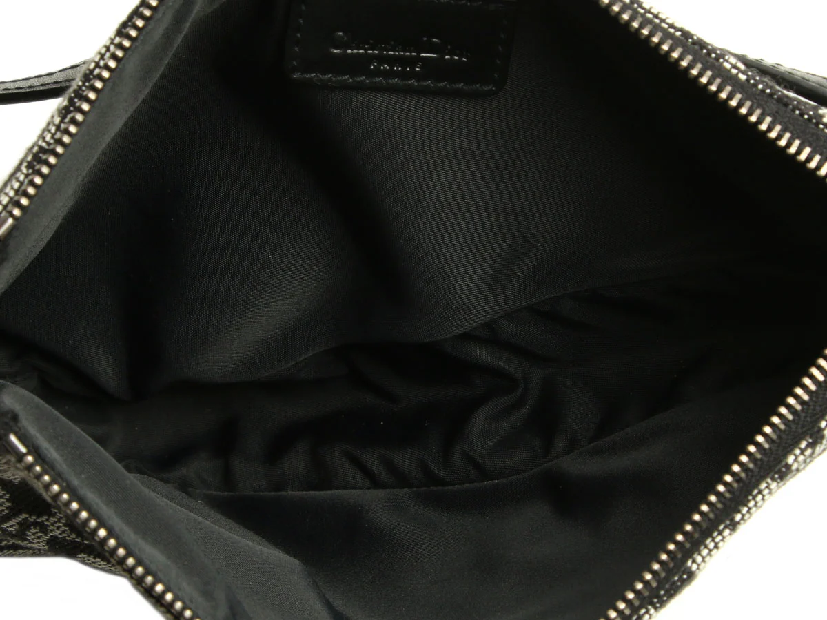 Dior Vintage Mini Diorissimo Trotter Saddle Bag - Image 8