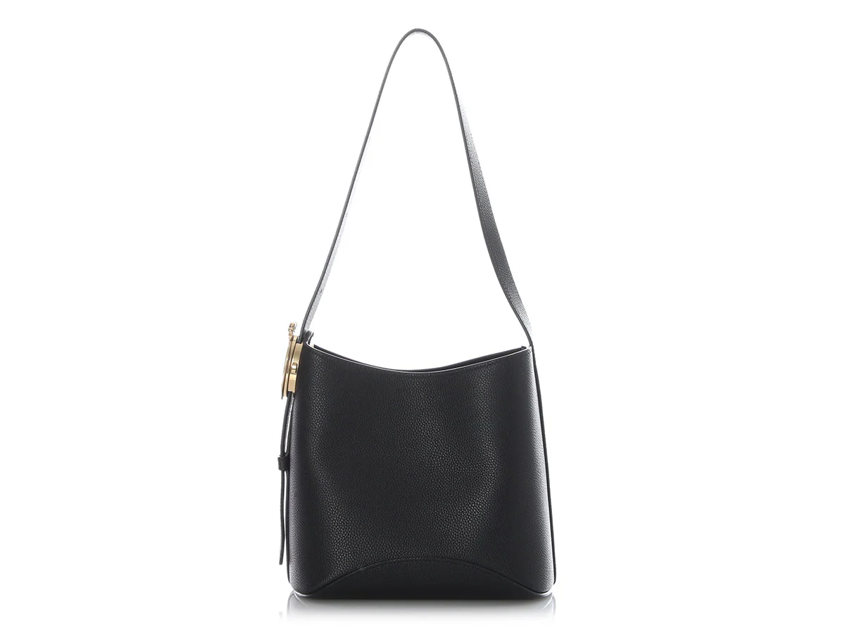 Dior Small Black Médallion Bucket Bag - Image 4