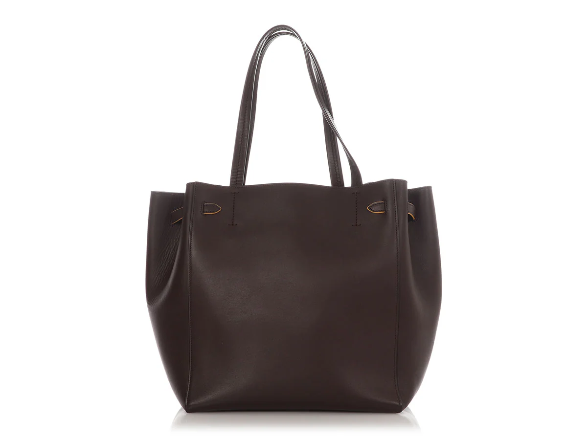 Celine Small Burgundy Tassel Cabas Phantom - Image 4