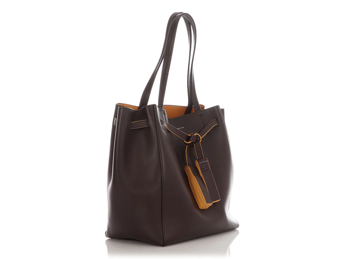 Celine Small Burgundy Tassel Cabas Phantom - Image 5