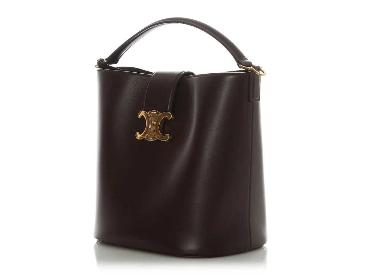 Celine Medium Deep Burgundy Louise - Image 4