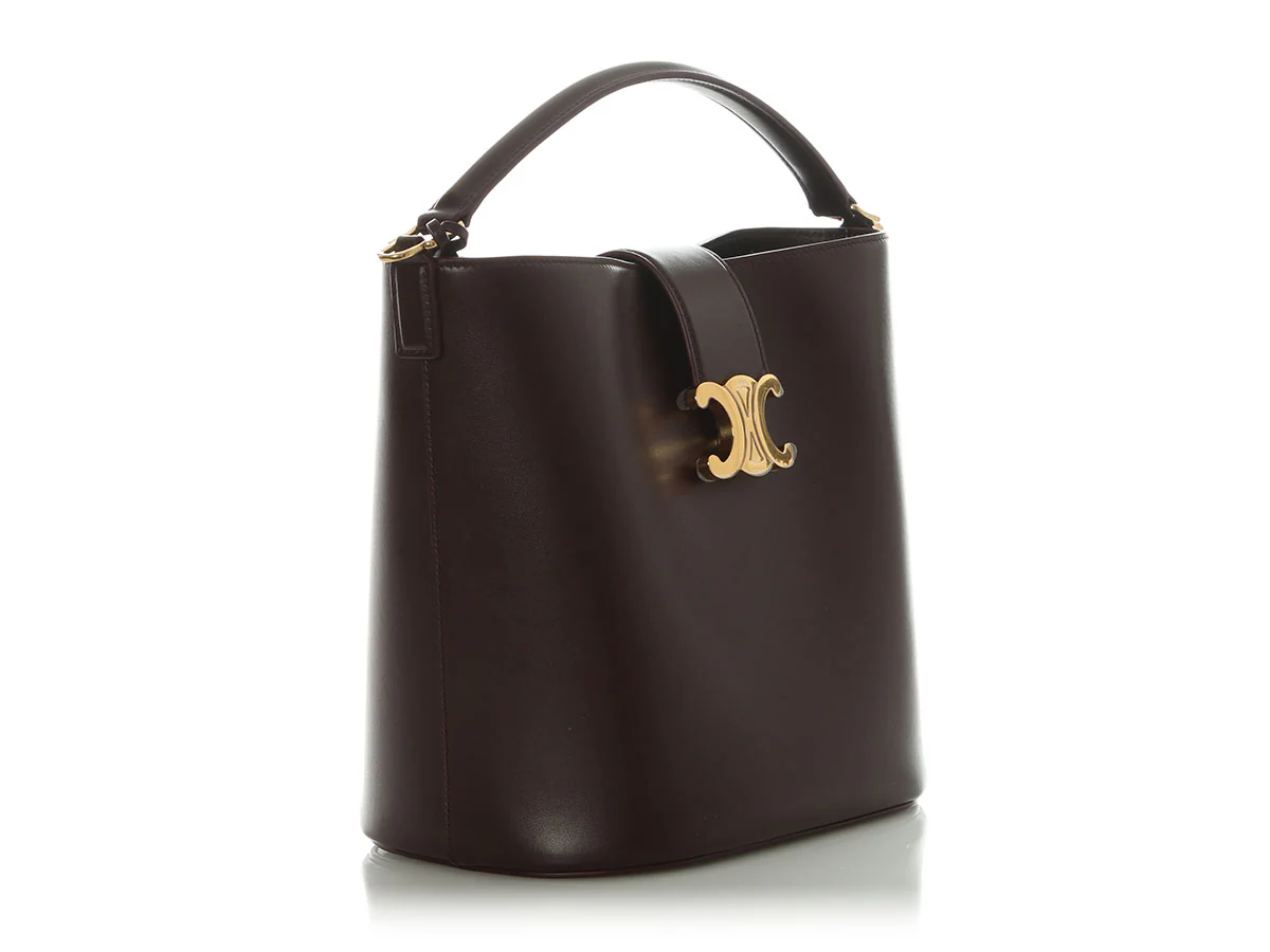 Celine Medium Deep Burgundy Louise - Image 6