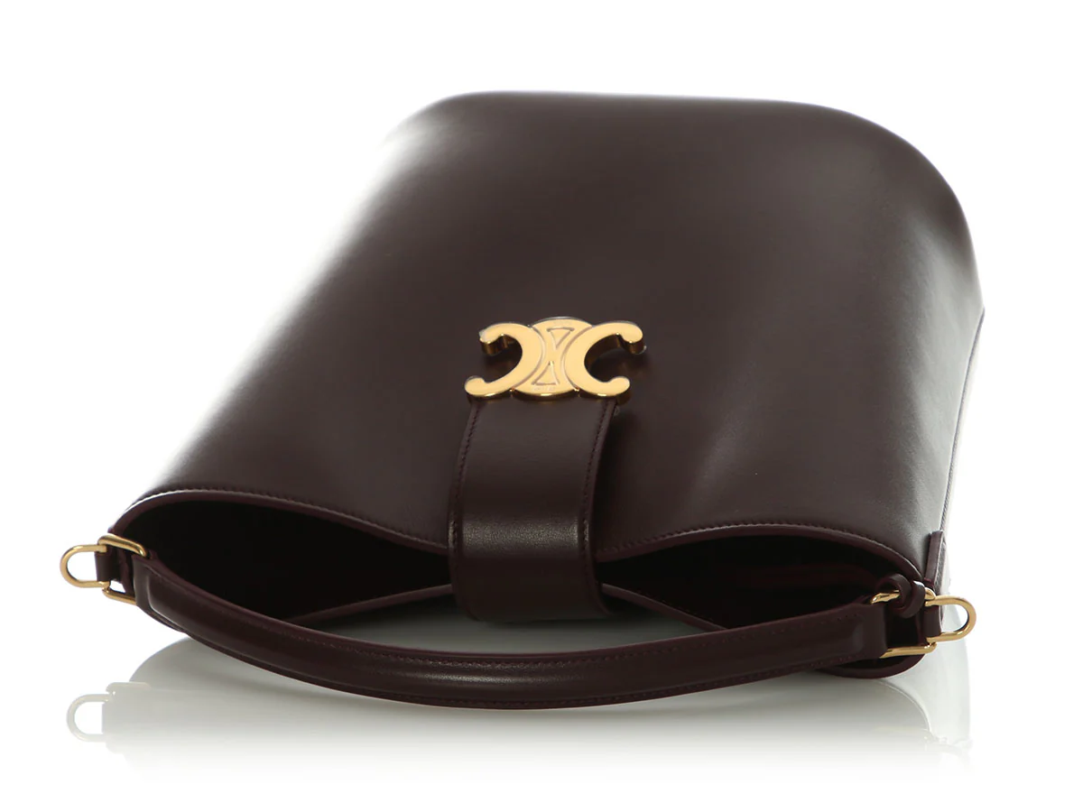 Celine Medium Deep Burgundy Louise - Image 8