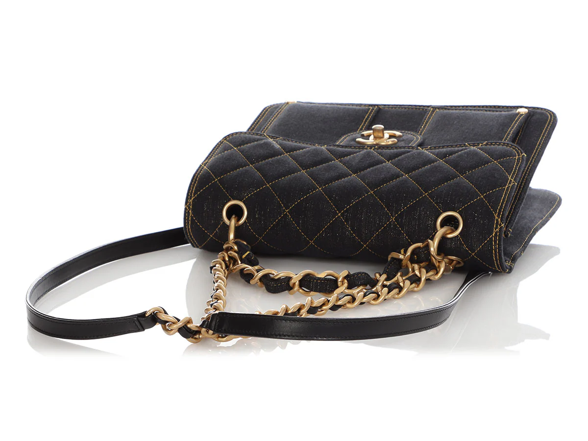 Chanel 2023 Denim Backpack - Image 10