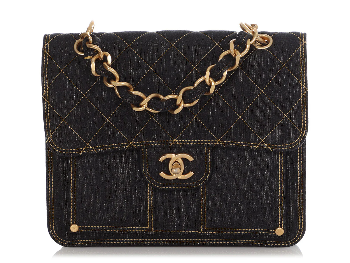 Chanel 2023 Denim Backpack - Image 2