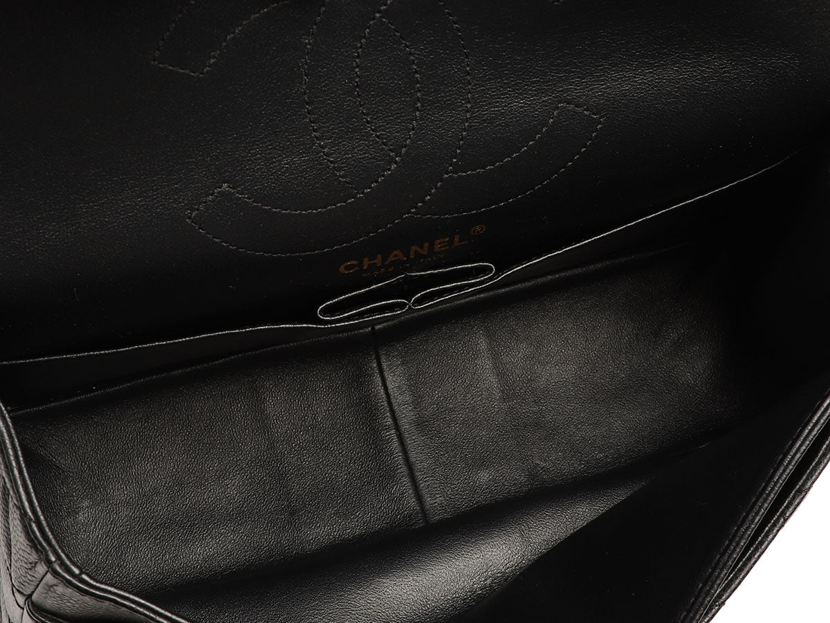 Chanel Black Quilted Caviar Reissue 226 - Image 9