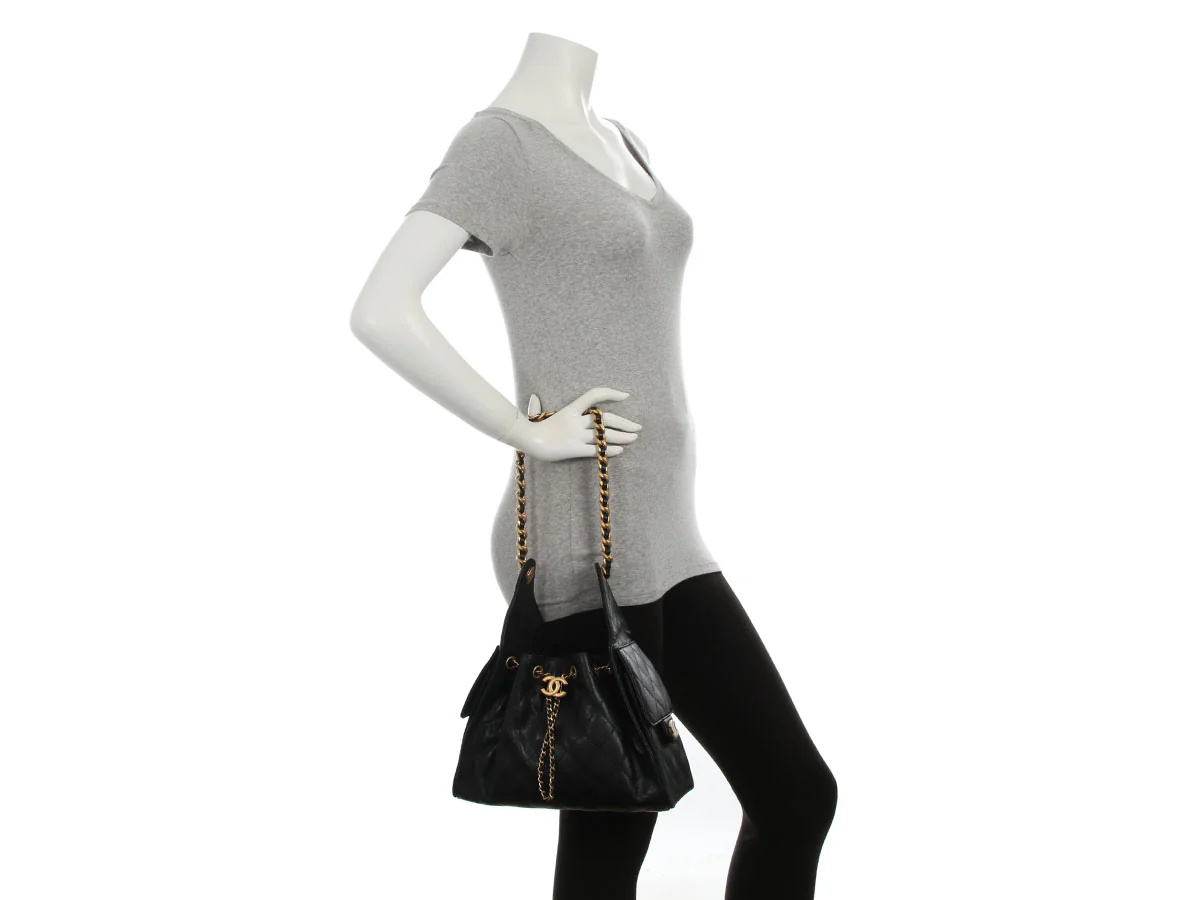 Chanel Small Black Caviar 25 Bag - Image 10